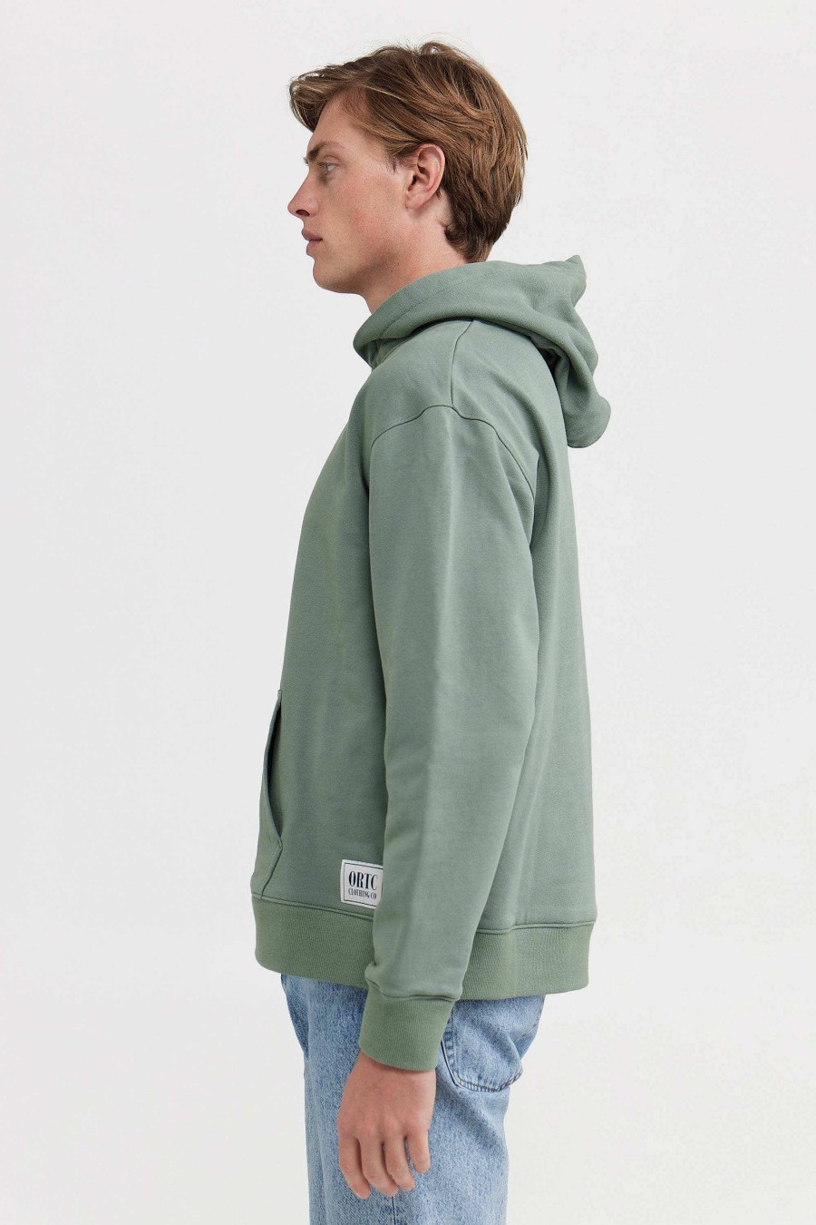 Men Ortc Crews & Hoodies | Henderson Hoodie Olive