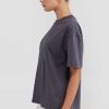 Women Ortc Loungewear | Spencer Logo T Shirt Charcoal