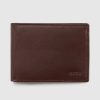 Men Ortc Wallets | Leather Wallet Chocolate