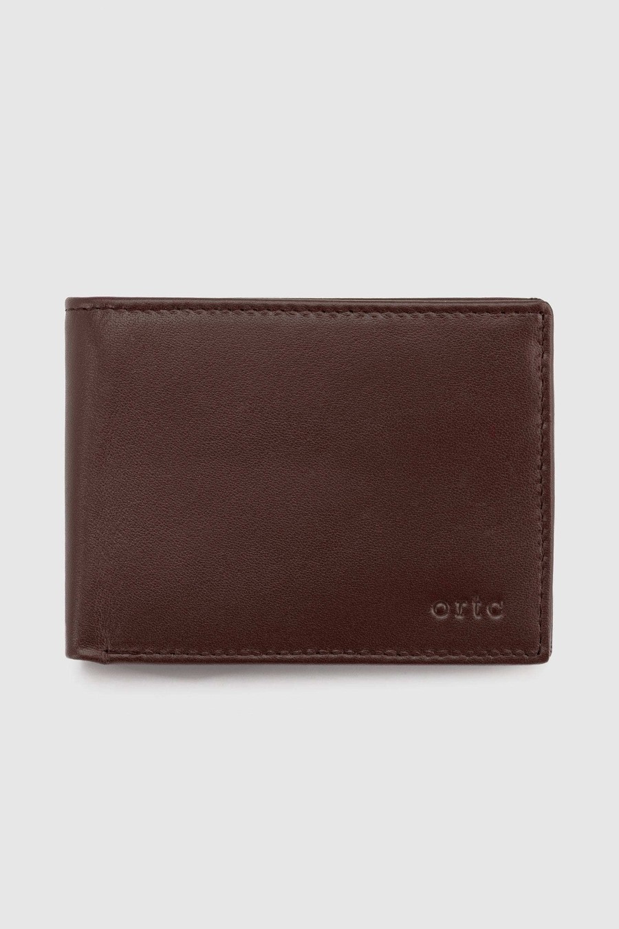 Men Ortc Wallets | Leather Wallet Chocolate