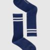 Men Ortc Socks | Ribbed Sports Sock Navy