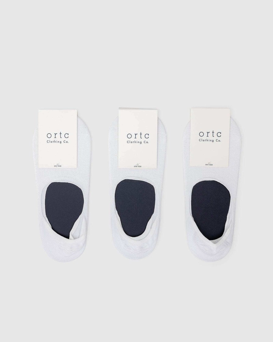 Men Ortc Socks | Bamboo No Show Socks 3 Pack