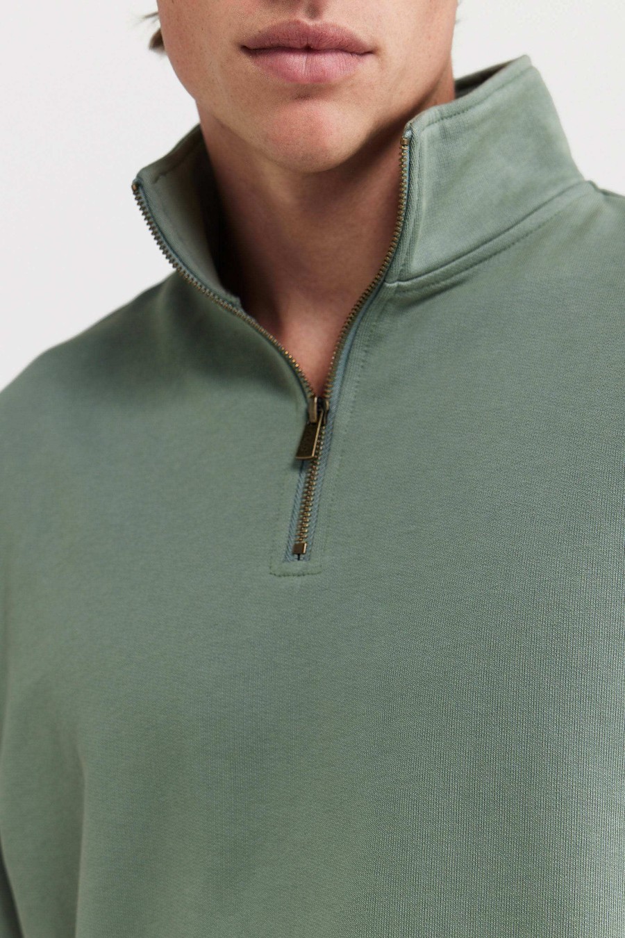 Men Ortc Quarter Zips | Henderson Quarter Zip Olive