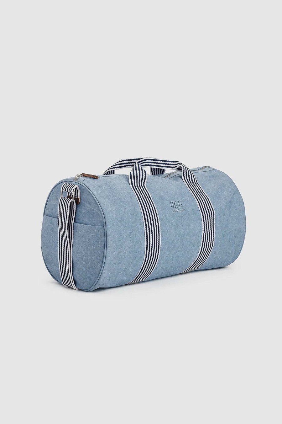 Men Ortc Bags | Canvas Duffle Pale Blue