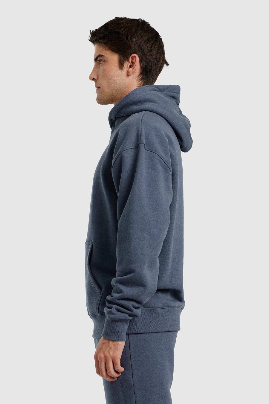 Men Ortc Crews & Hoodies | Fleece Logo Hoodie Slate