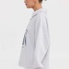 Women Ortc Loungewear | Spencer Logo Quarter Zip White Marle