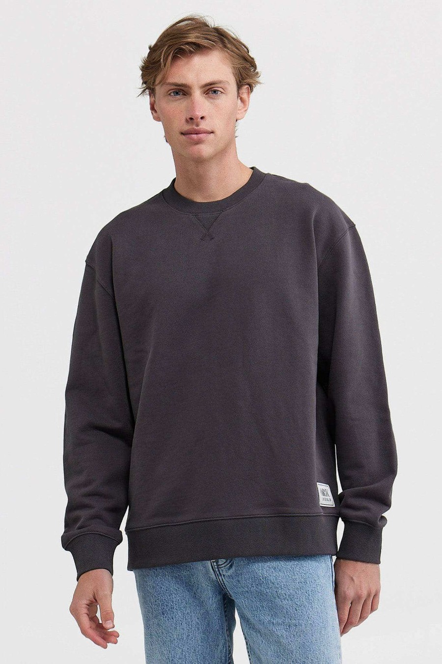 Men Ortc Crews & Hoodies | Henderson Crew Charcoal