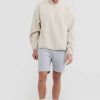 Men Ortc Sherpa Fleece | Sherpa Fleece Quarter Zip Natural