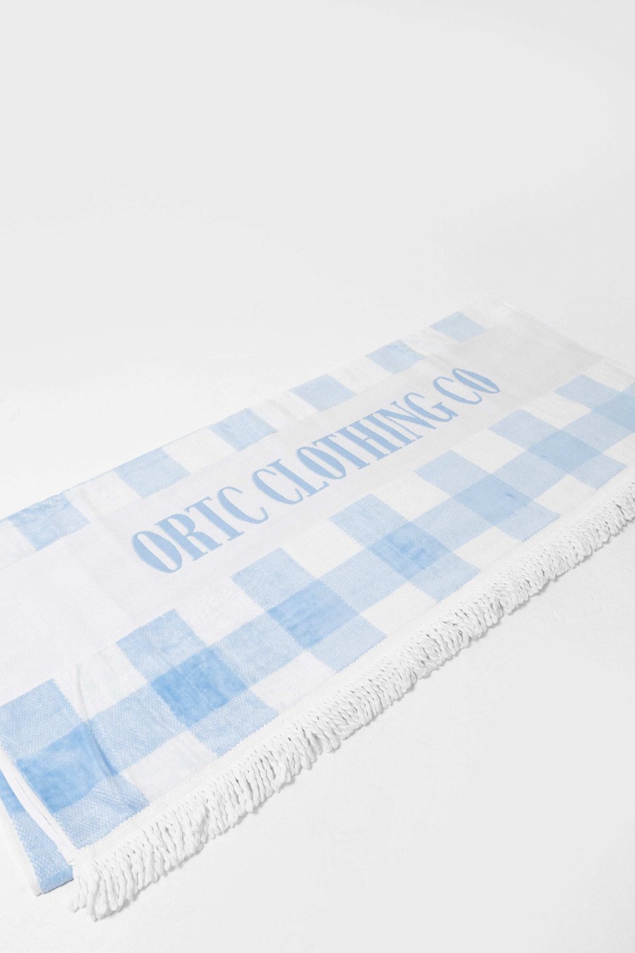 Men Ortc Beach Towels | Beach Towel Blue Gingham