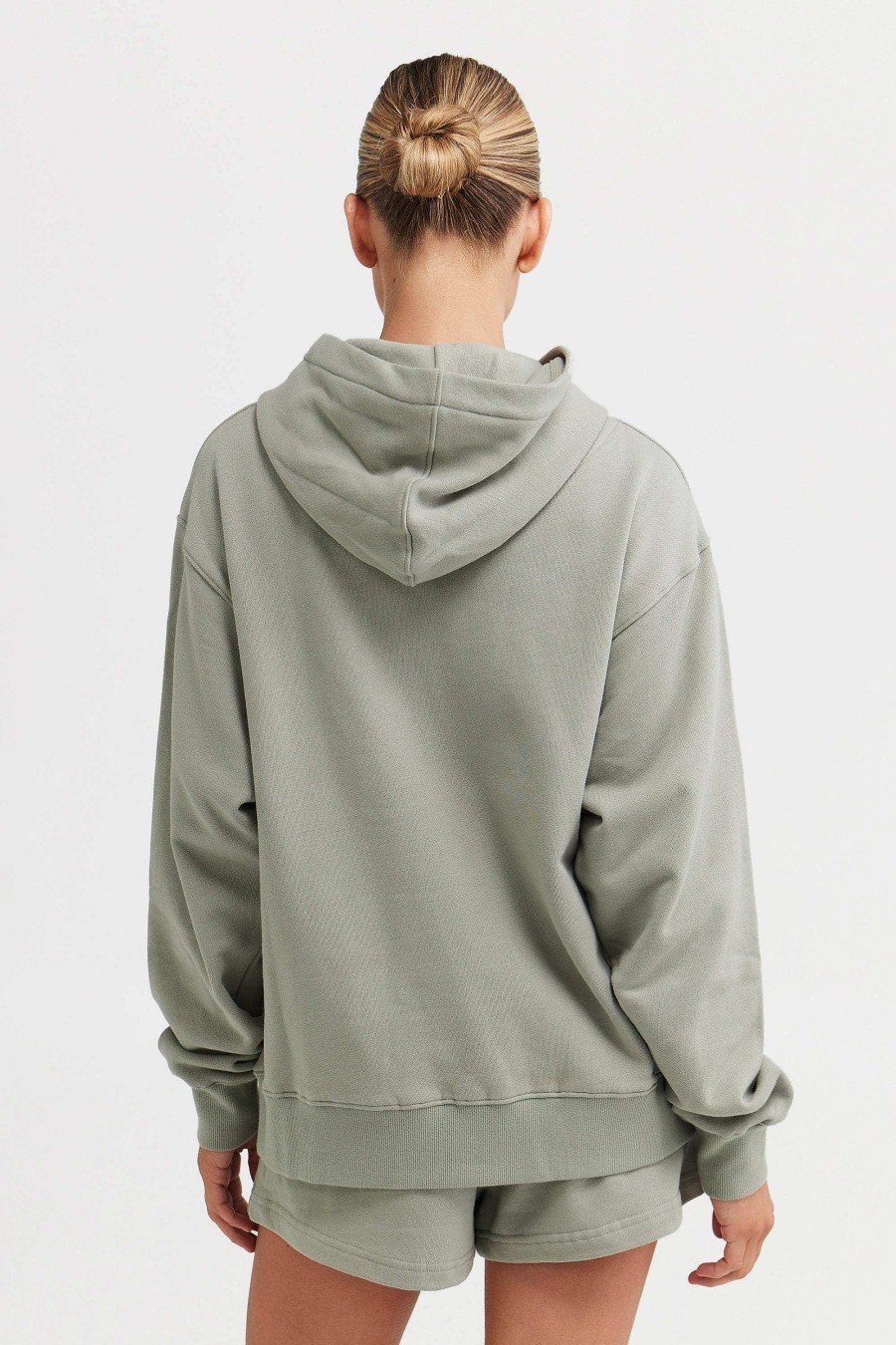 Women Ortc Loungewear | College Hoodie Dusty Olive