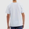 Men Ortc T Shirts | Embroidered Logo T Shirt White Marle