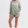 Women Ortc Loungewear | College Hoodie Dusty Olive