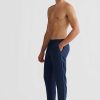 Men Ortc Linen | Linen Pants Navy