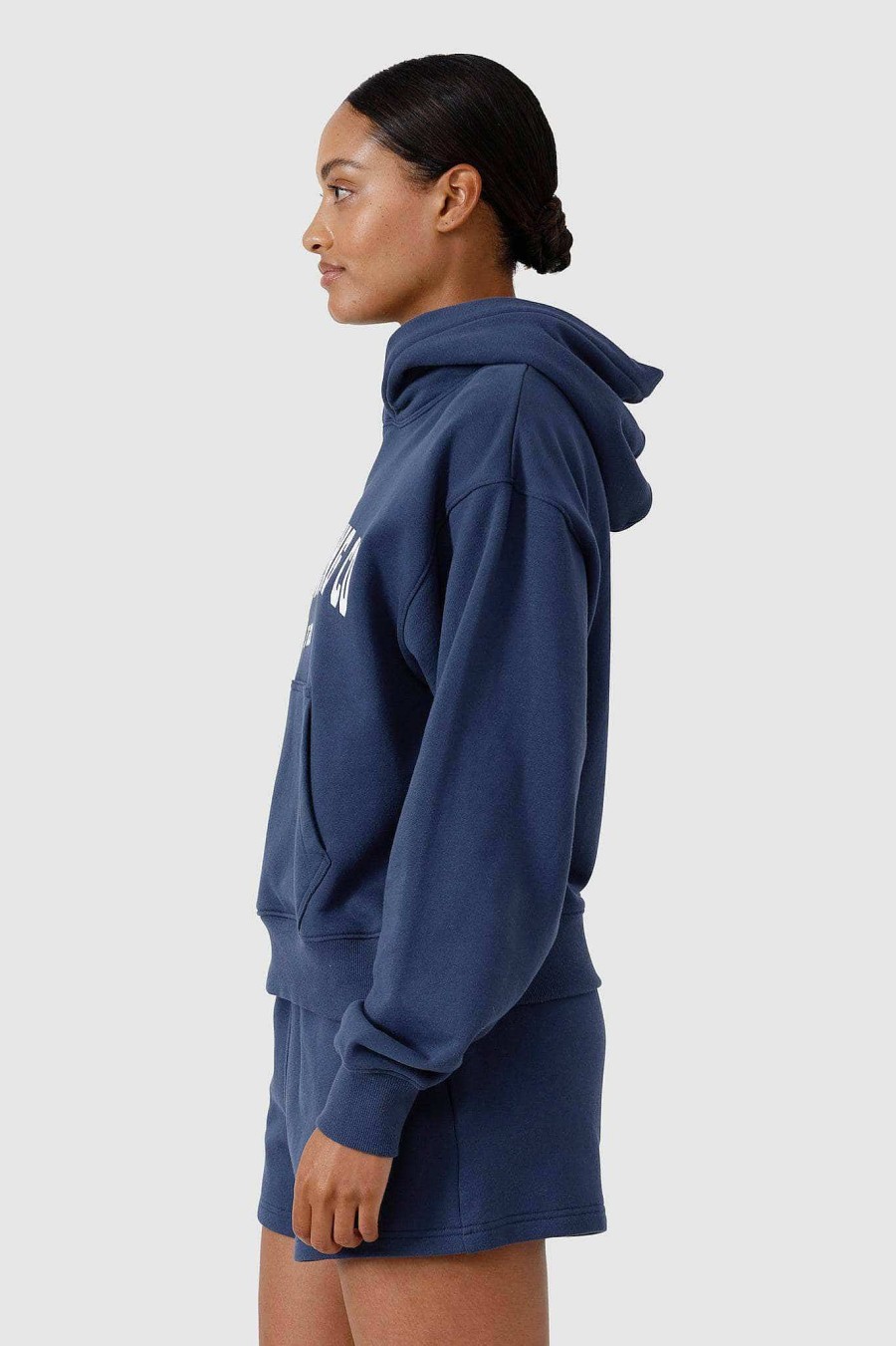 Women Ortc Loungewear | College Hoodie Navy