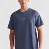 Men Ortc T Shirts | Embroidered Logo T Shirt Slate