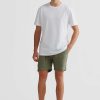 Men Ortc Shorts | Linen Shorts Olive