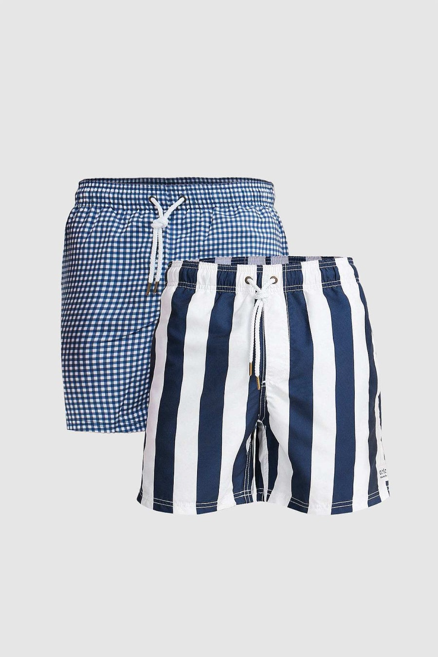 Men Ortc Swimwear | Swim Shorts Classics 2 Pack