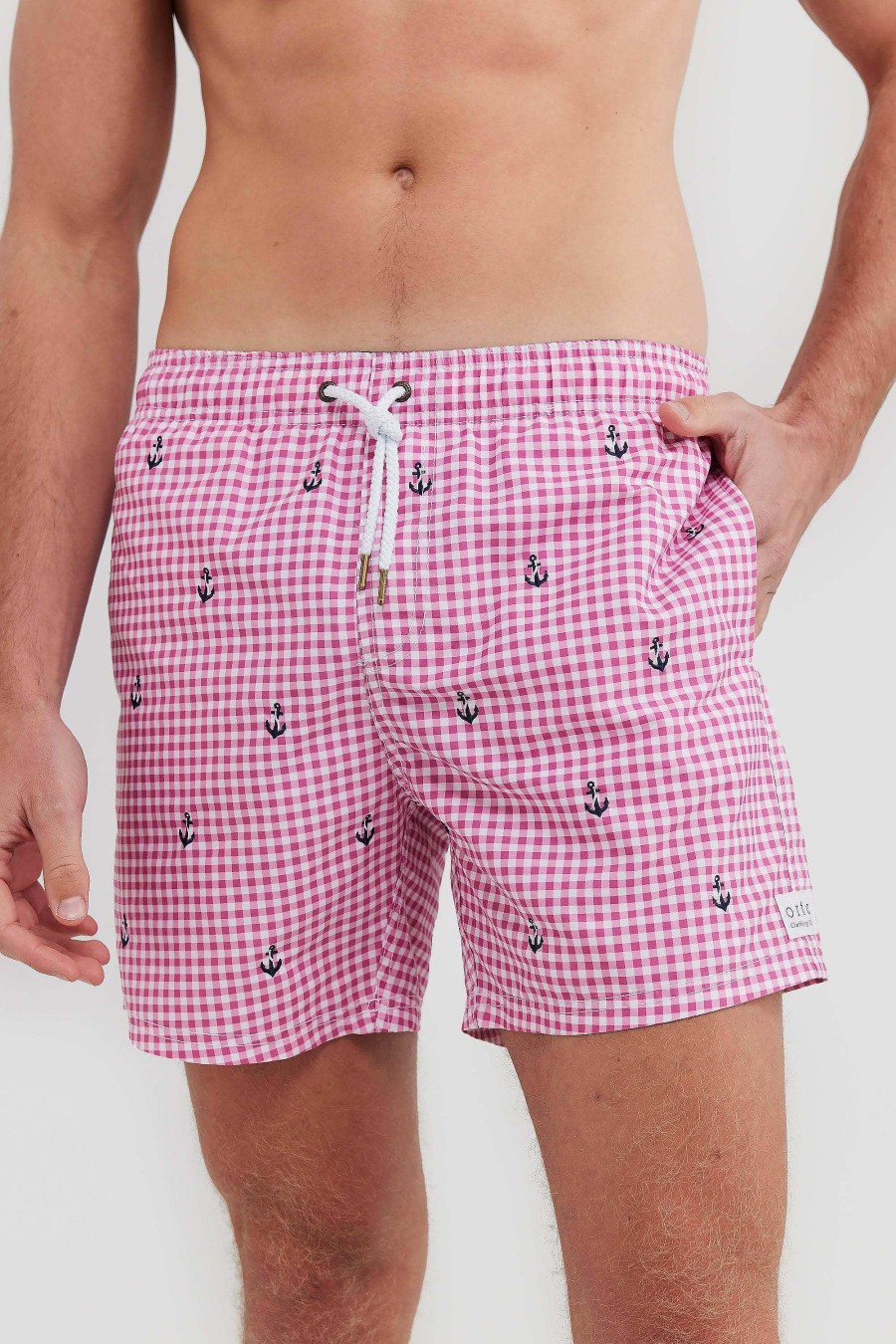 Men Ortc Swimwear | Robe Swim Shorts Pink