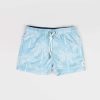 Junior Ortc Swimwear | Palm Cove Pale Blue Jnr Swim Shorts