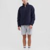 Men Ortc Quarter Zips | Sherpa Fleece Quarter Zip Navy