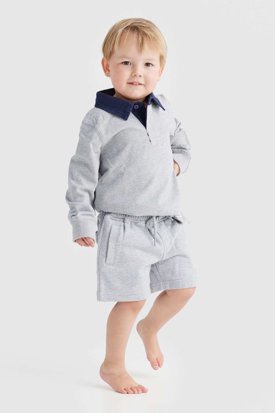 Men Ortc Unisex Rugby Jumpers | Rugby Jumper Jnr Grey Marle Marle Grey