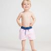 Junior Ortc Swimwear | Manly Pink Jnr Swim Shorts