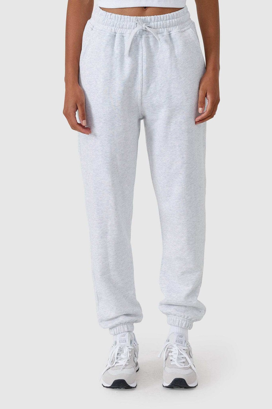 Women Ortc Sets | Track Pants White Marle