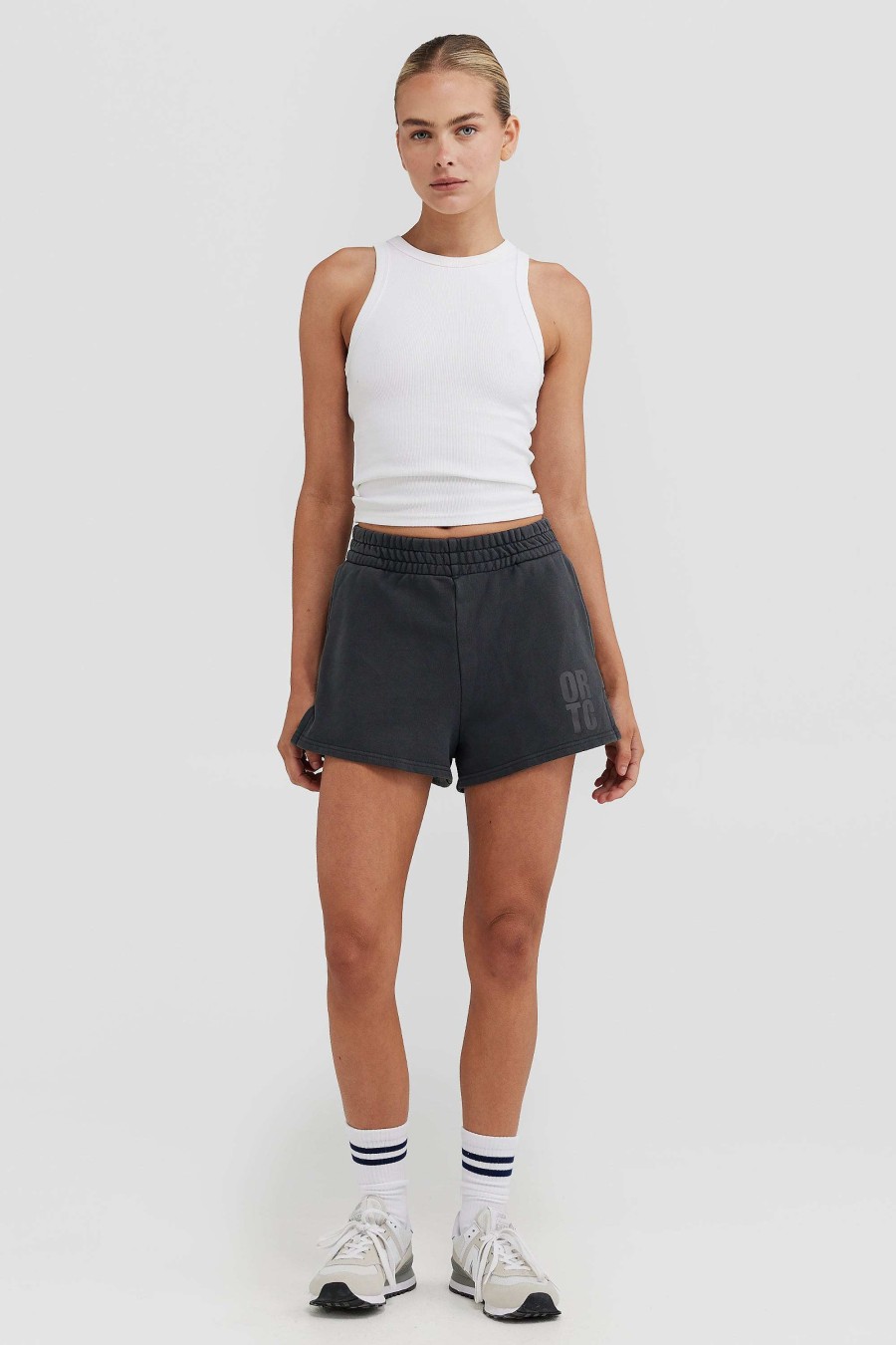 Women Ortc Sets | Isla Lounge Shorts Charcoal