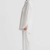 Women Ortc Linen | Blair Oversized Linen Shirt White