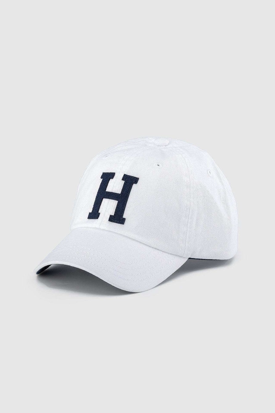 Junior Ortc Hats | Letter Cap Jnr White