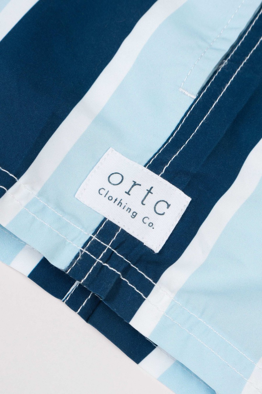 Junior Ortc Swimwear | Hamelin Pale Blue Jnr Swim Shorts Navy & Pale Blue