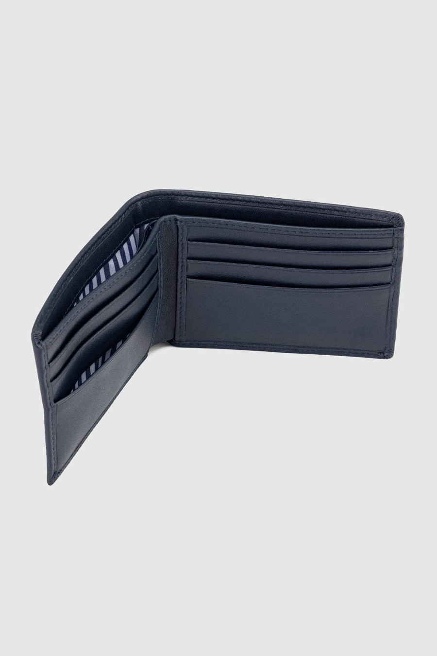 Men Ortc Wallets | Leather Wallet Navy