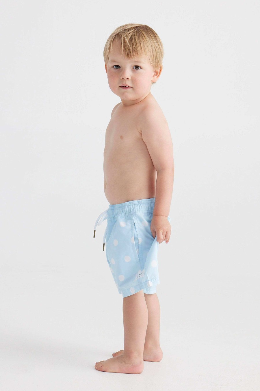 Junior Ortc Swimwear | Henley Pale Blue Jnr Swim Shorts