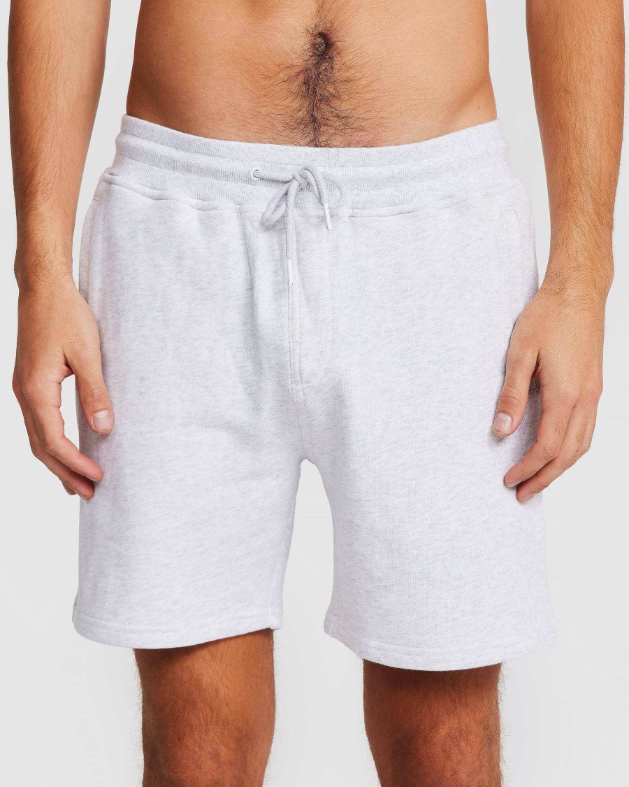 Men Ortc Shorts | Ridgway Lounge Shorts White Marle