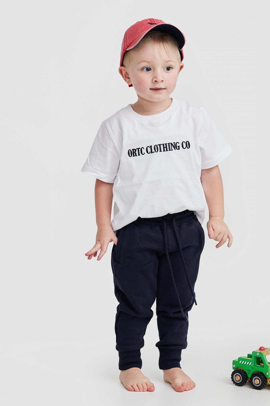 Junior Ortc Bottoms | Track Pants Jnr Navy