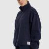 Women Ortc Sweats | Sherpa Fleece Quarter Zip Navy