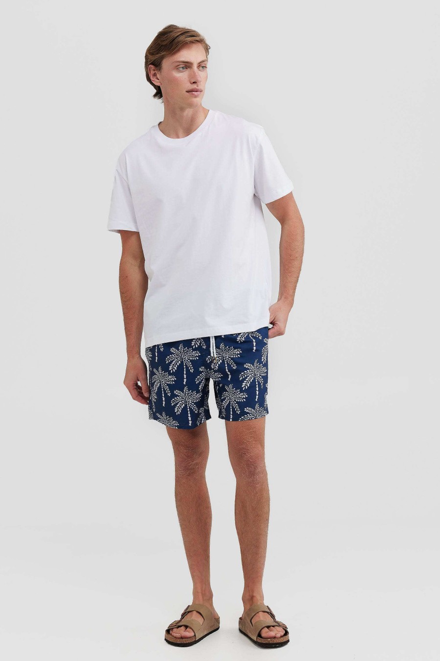 Men Ortc Swimwear | Palm Cove Swim Shorts Navy