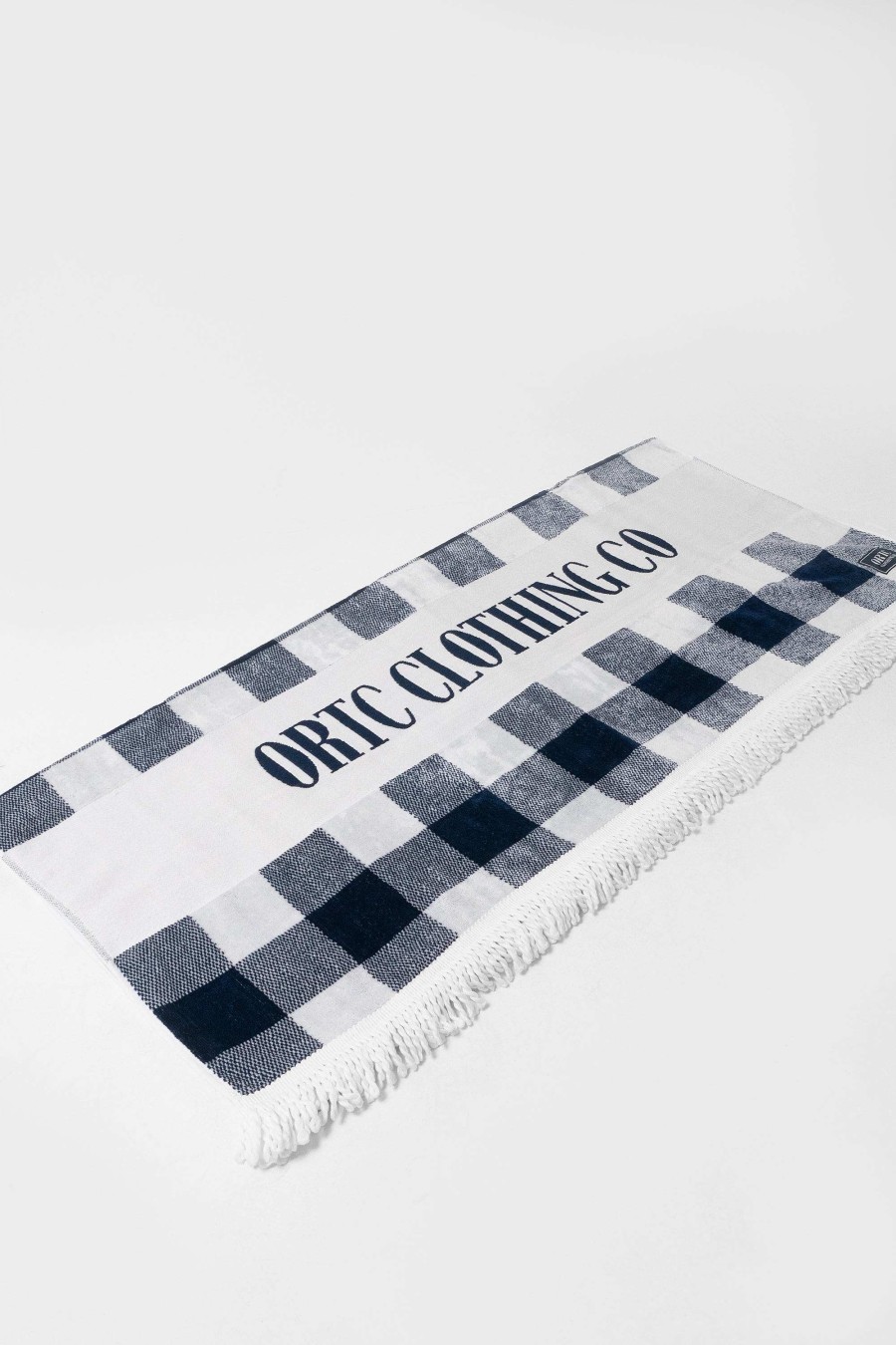 Men Ortc Beach Towels | Beach Towel Navy Gingham