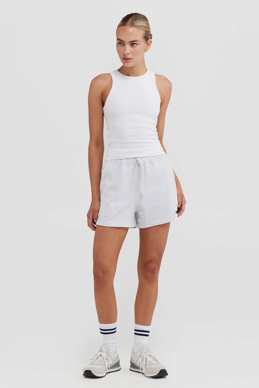 Women Ortc Loungewear | Mimi Rib Tank White