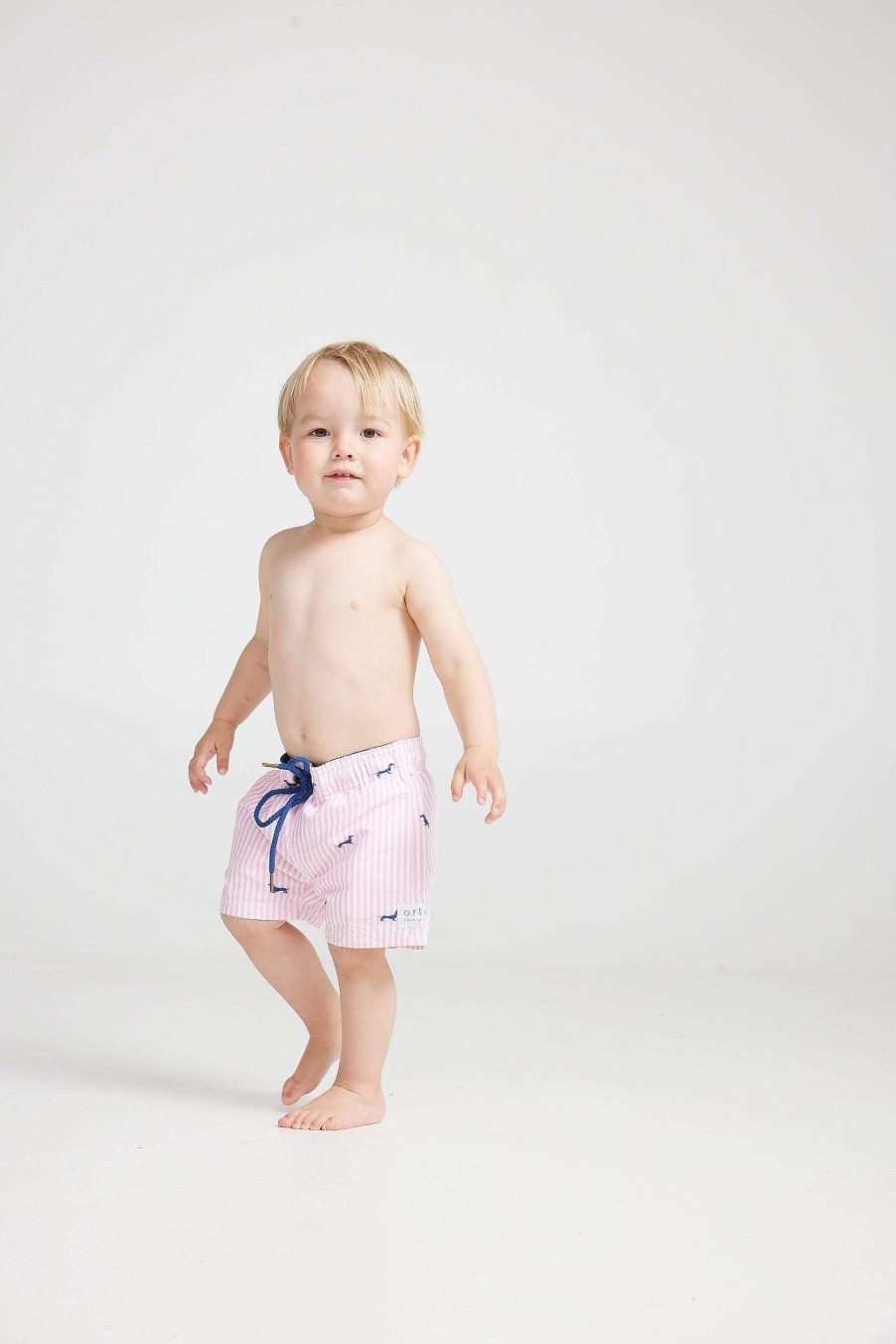 Junior Ortc Swimwear | Pennington Pink Jnr Swim Shorts