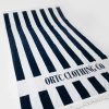 Men Ortc Beach Towels | Beach Towel S Navy And White Stripe