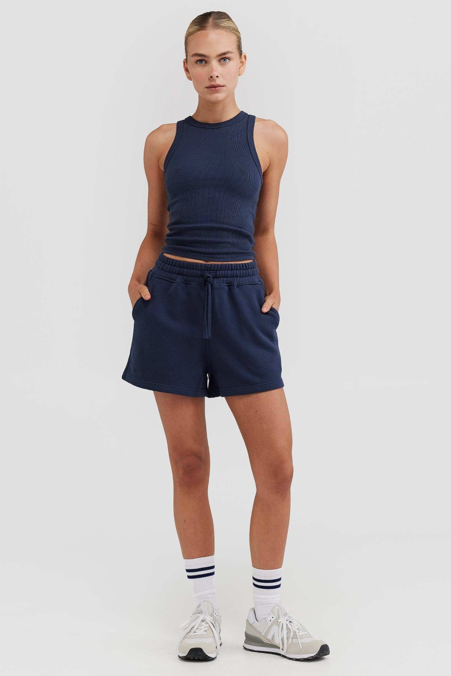 Women Ortc Sets | Lounge Shorts Navy