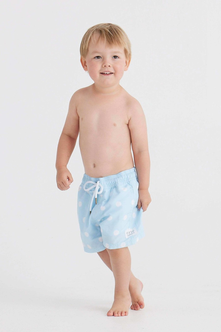 Junior Ortc Swimwear | Henley Pale Blue Jnr Swim Shorts