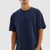 Men Ortc T Shirts | Henderson Box Fit T Shirt Navy