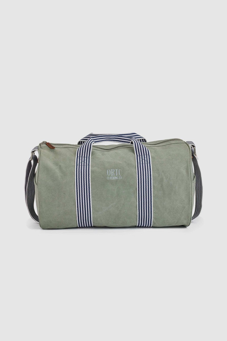 Men Ortc Bags | Canvas Duffle Olive