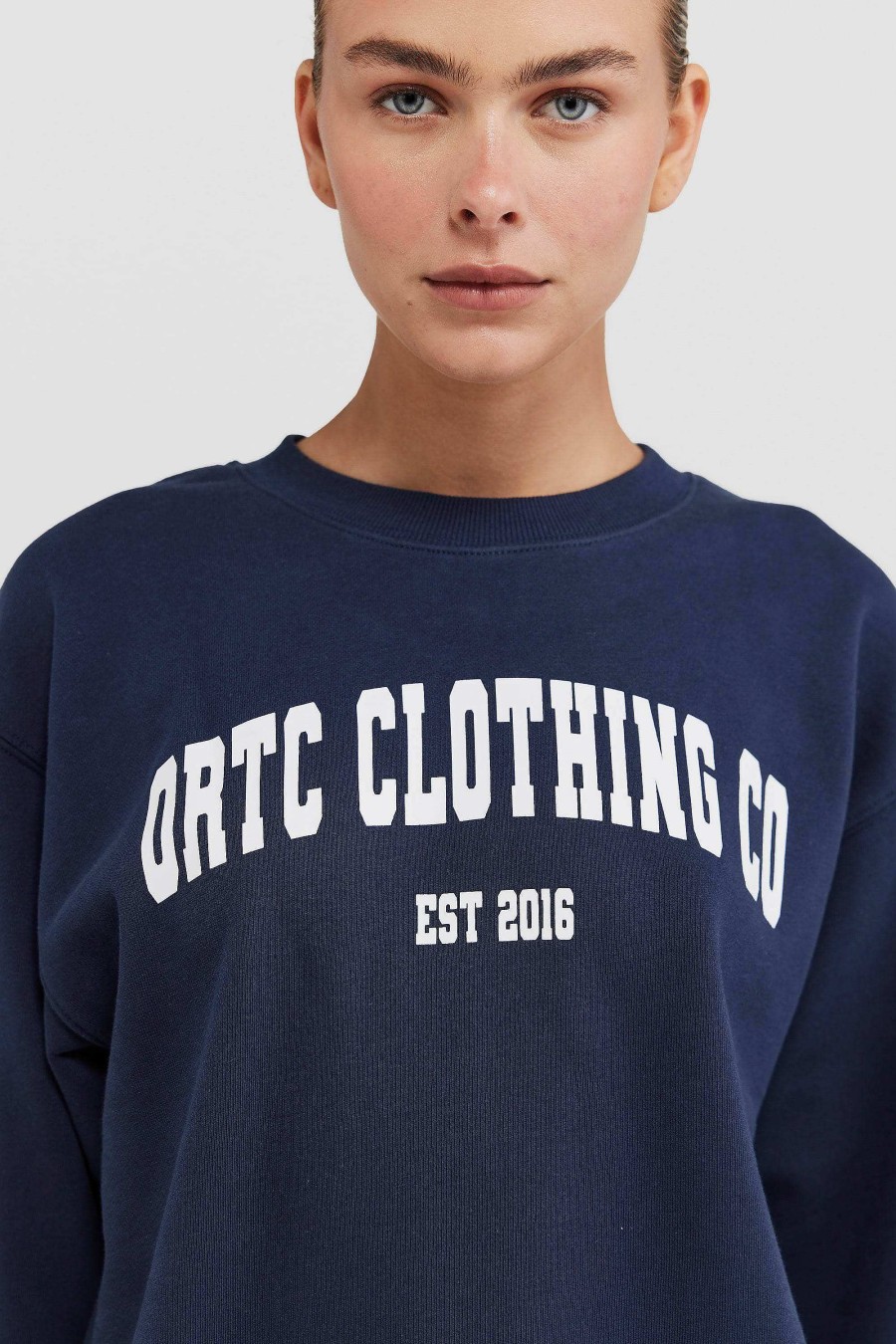 Women Ortc Sweats | College Crew Navy