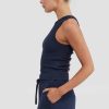 Women Ortc Tops | Mimi Rib Tank Navy