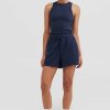 Women Ortc Sets | Mimi Rib Tank Navy