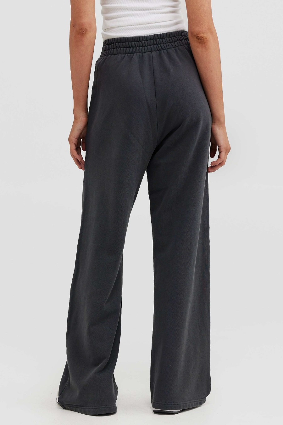 Women Ortc Bottoms | Isla Track Pants Charcoal