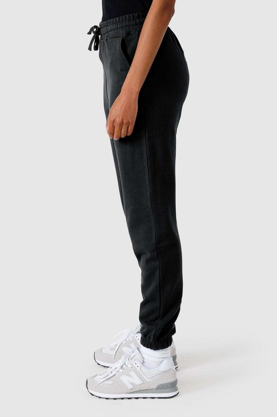 Women Ortc Sets | Track Pants Washed Black